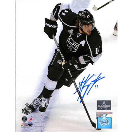 Anze Kopitar Los Angeles Kings Autographed Stanley Cup 8x10 Photo