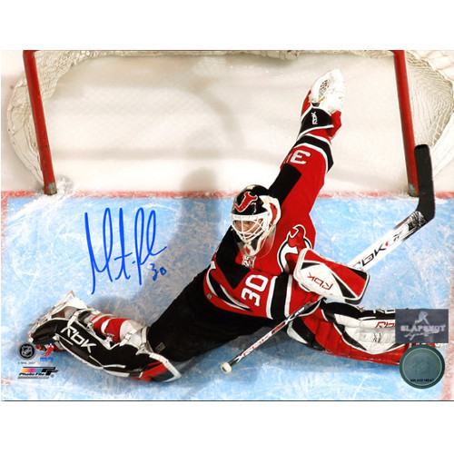 Martin Brodeur New Jersey Devils Signed Overhead 8x10 Photo