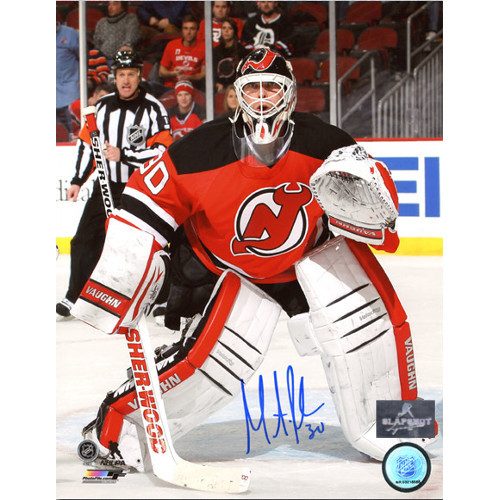 Martin Brodeur Signed Photo New Jersey Devils Game Action 8x10
