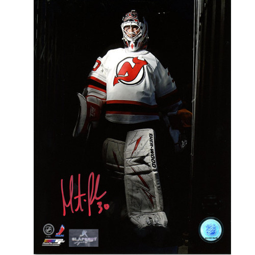 Martin Brodeur Signed Picture New Jersey Devils Spotlight 8X10