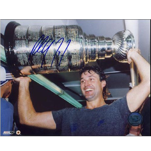 Paul Coffey Autographed Picture Edmonton Oilers Stanley Cup
