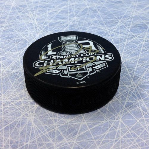 Drew Doughty 2014 Signed LA Kings Stanley Cup Puck