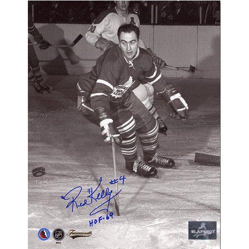 Red Kelly Toronto Maple Leafs Signed 8x10 Action Photo