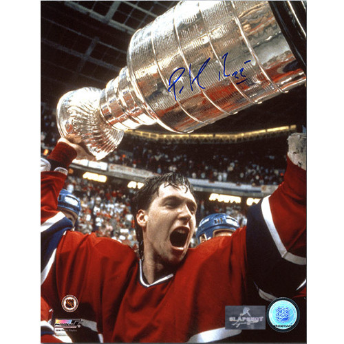 Patrick Roy 1986 Stanley Cup Montreal Signed 8x10 Photo