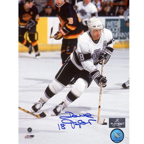 Dave Taylor Hockey Photo Signed LA Kings 8x10