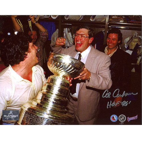Al Arbour Stanley Cup NY Islanders Signed 8x10 Photo