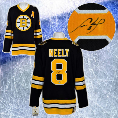 Cam Neely Boston Bruins Signed Fanatics Vintage Hockey Jersey