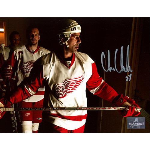 Chris Chelios Signed Photo 8x10 Detroit Red Wings