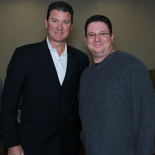 Mike and Mario Lemieux