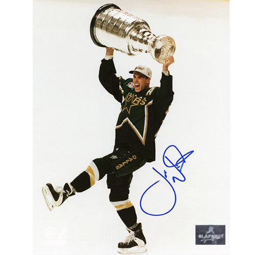 Joe Nieuwendyk Autographed Dallas Stars 8X10 Cup Photo