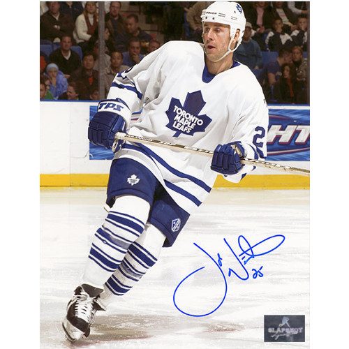 Joe Nieuwendyk Signed Toronto Maple Leafs 8X10 Photo