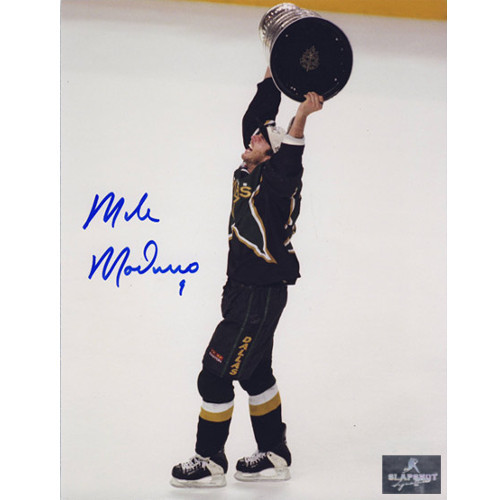 Mike Modano Dallas Stars Autographed 1999 Stanley Cup 8X10 Photo