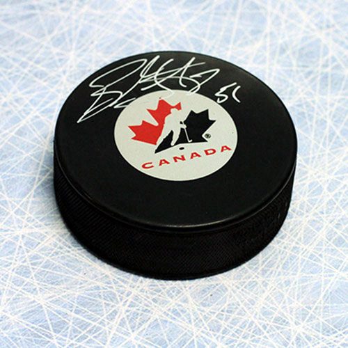 Ryan Getzlaf Team Canada Signed Hockey Puck