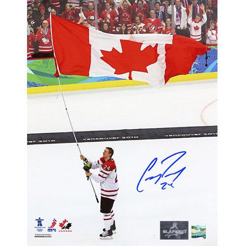 Corey Perry Olympics Team Canada Signed 8x10 Photo