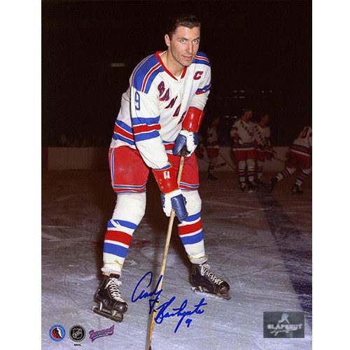 Andy Bathgate New York Rangers Signed 8x10 Photo