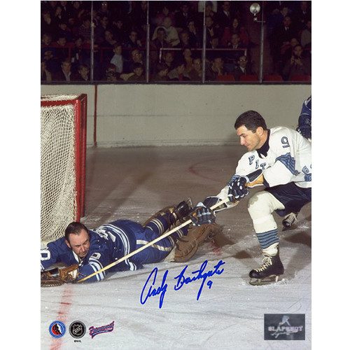 Andy Bathgate Signed Pittsburgh Penguins 8x10 Photo