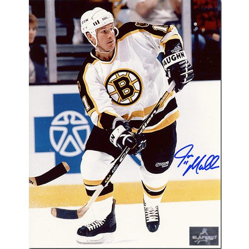 Joe Mullen Boston Bruins Signed 8X10 Photo