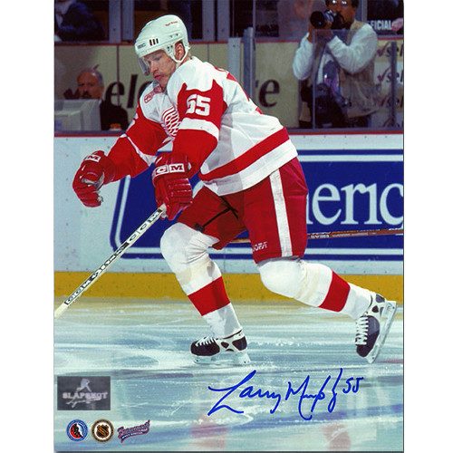 Larry Murphy Detroit Red Wings Signed 8X10 Photo