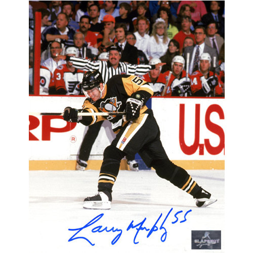 Larry Murphy Pittsburgh Penguins Signed 8X10 Photo