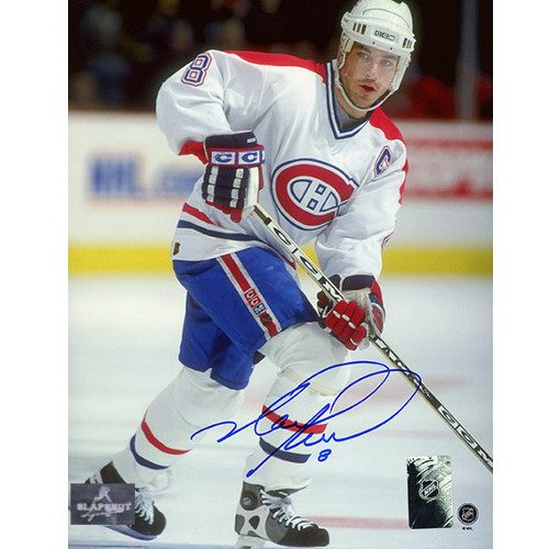 Mark Recchi Canadiens Captain Signed 8x10 Photo