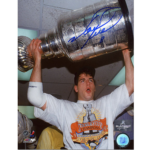 Mark Recchi Stanley Cup 91 Pittsburgh Penguins Signed 8x10 Photo
