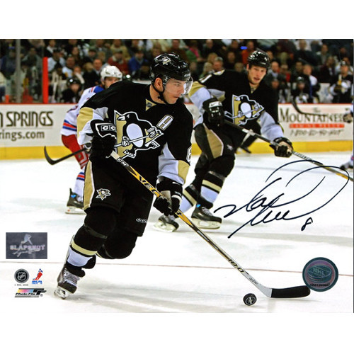 Mark Recchi Pittsburgh Penguins Signed 8x10 Action Photo