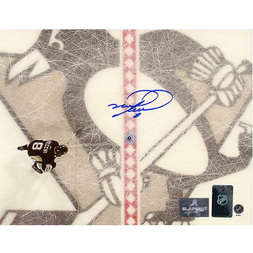 Mark Recchi Pittsburgh Penguins Overhead Signed 8x10 Photo