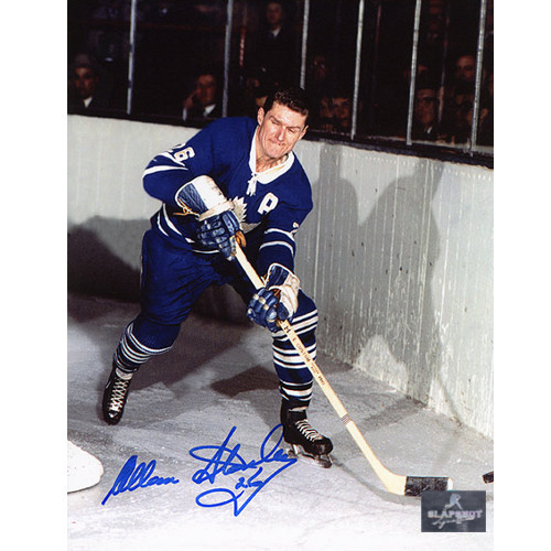 Allan Stanley Photo-Toronto Maple Leafs Signed 8x10