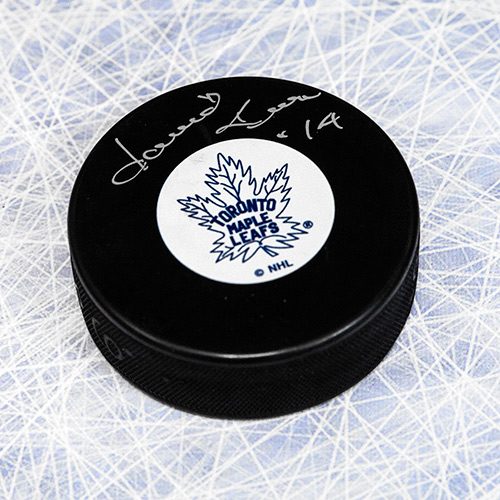 Dave Keon Autographed Puck Toronto Maple Leafs Original Six Era