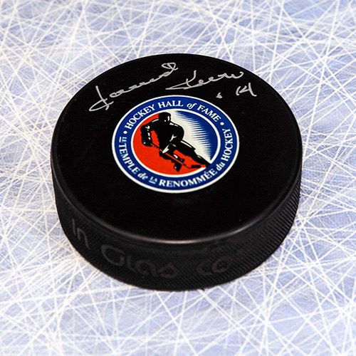 Dave Keon Signed Puck Toronto Maple Leafs Hockey Hall of Fame