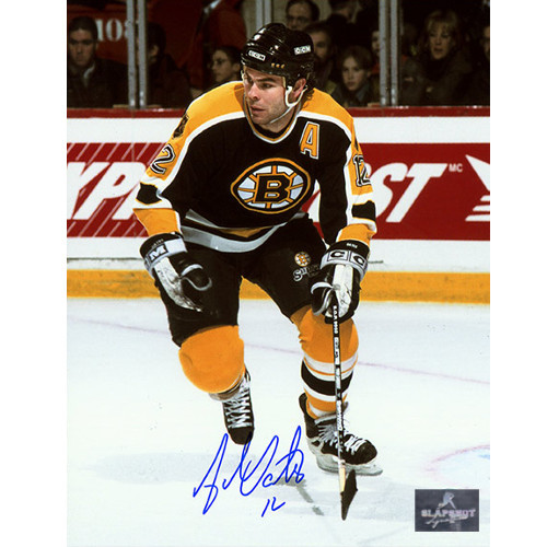 Adam Oates Boston Bruins Signed Photo-Skating Action 8x10