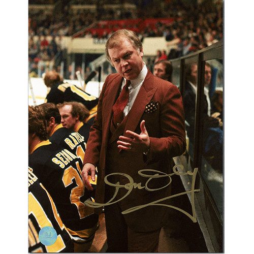 Don Cherry Bruins Coach-Autographed 8x10 NHL Photo