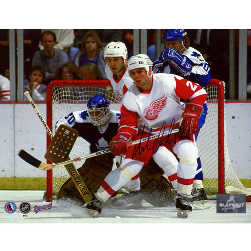 Adam Oates Detroit Red Wings Autographed 8x10 Photo