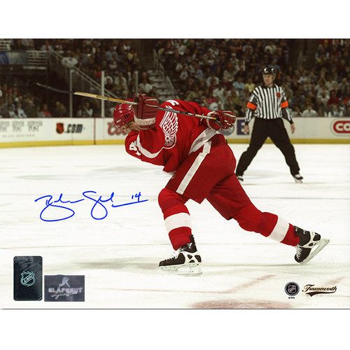 Brendan Shanahan Detroit Red Wings 500th Goal Autographed Photo-8x10