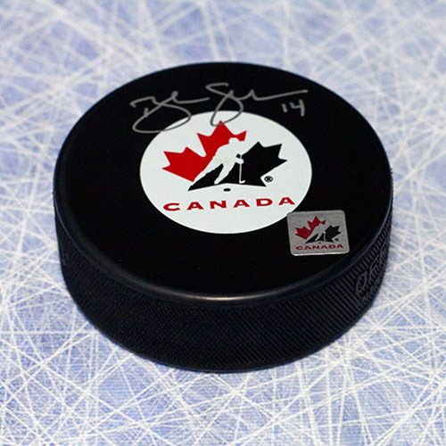 Brendan Shanahan Team Canada Autographed Olympic Hockey Puck
