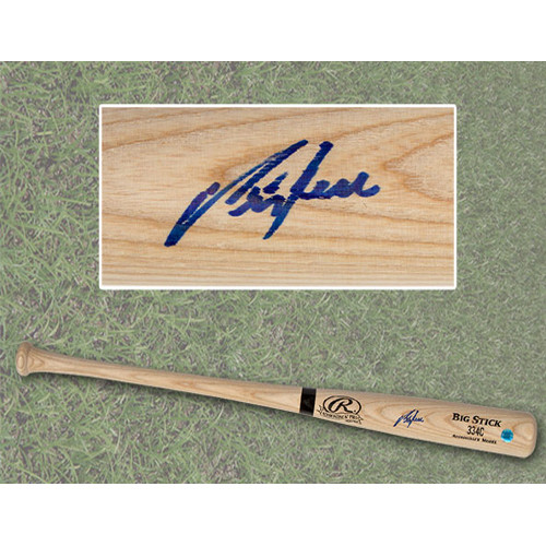 George Bell Blue Jays Autographed Bat Rawlings MLB Baseball Bat