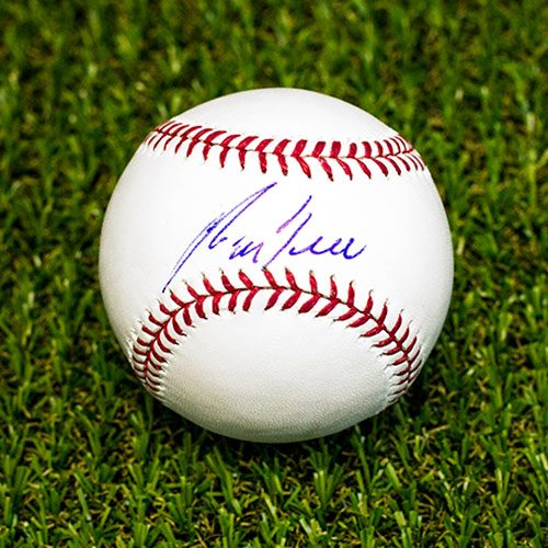 George Bell Signed Baseball Rawlings Official MLB Baseball Toronto Blue Jays