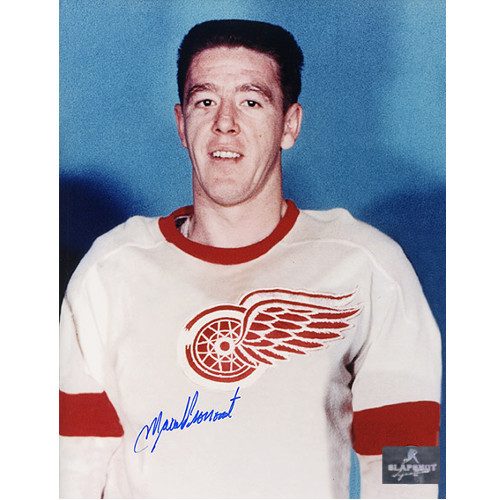 Marcel Pronovost Photo Signed Detroit Red Wings Close Up 8x10