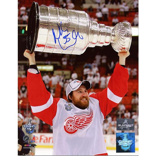 Niklas Kronwal Detroit Red Wings Stanley Cup Signed Photo 8x10 Photo