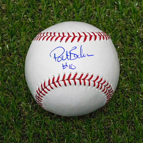 Pat Borders Signed Baseball Rawlings Official MLB Baseball Toronto Blue Jays