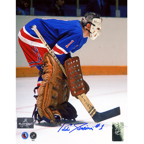Ed Giacomin New York Rangers Autographed Photo 8x10