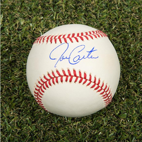 Joe Carter Signed Baseball Toronto Blue Jays Rawlings MLB Baseball