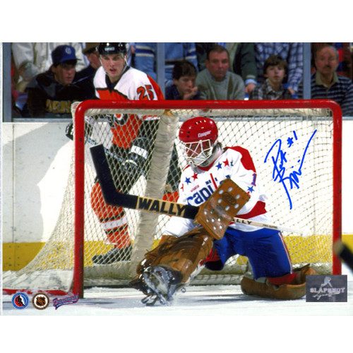 Pat Riggin Signed Photo-Washington Capitals Goalie 8x10 Photo