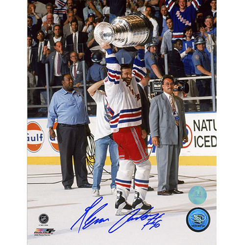 Glenn Anderson Stanley Cup 1994 New York Rangers Signed 8x10 Photo