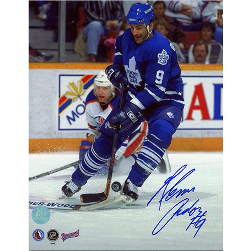 Glenn Anderson Toronto Maple Leafs Autographed Action 8x10 Photo