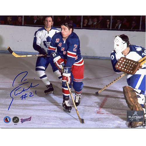 Pete Stemkowski New York Rangers Autographed Action 8x10 Photo