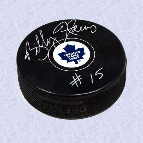 Billy Harris Toronto Maple Leafs Autographed Hockey Puck