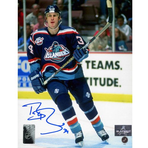 Bryan Berard New York Islanders Autographed Action 8x10 Photo