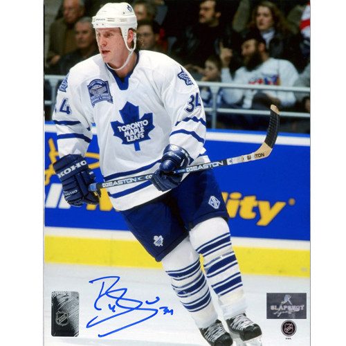 Bryan Berard Toronto Maple Leafs Autographed Action 8x10 Photo