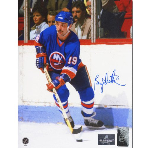 Bryan Trottier New York Islanders Autographed Game Action 8x10 Photo